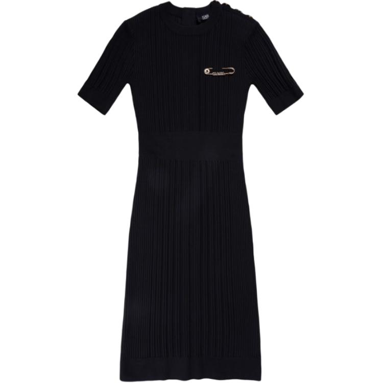 

KARL LAGERFELD / Karl Lagerfeld Jeans Платье с короткими рукавами KARL LAGERFELD женское черное