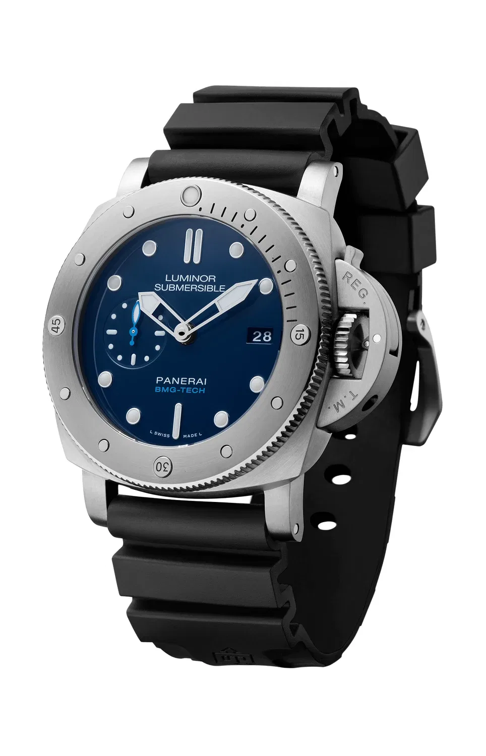 SUBMERSIBLE 47 ММ - ДВОЙНОЙ РЕМЕШОК - PAM02692 PANERAI, черный — фото 3