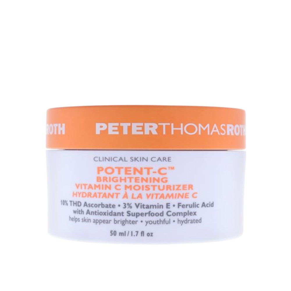 Увлажняющий крем с витамином С от Peter Thomas Roth, подходящий как для мужчин, так и для женщин - 48 мл, прозрачный — фото 2