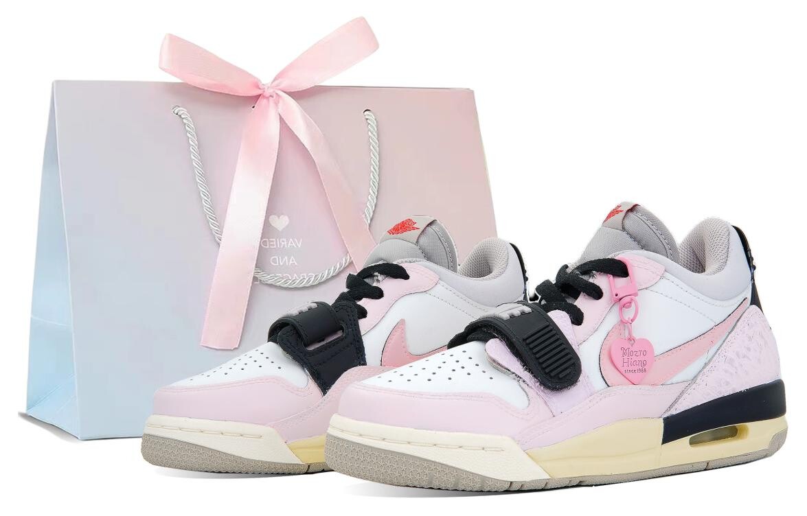 

Кроссовки Jordan Legacy 312 Vintage Basketball Shoes Women's Low-top Pink/Black/White, белый