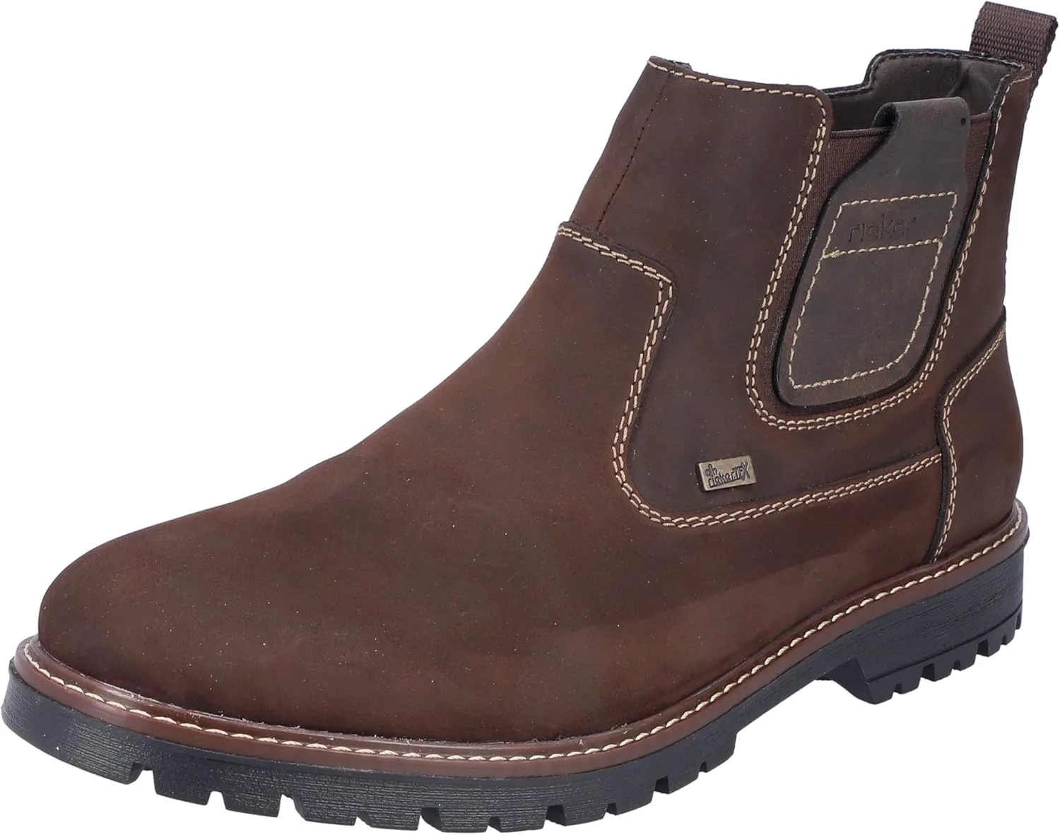 

Мужские ботинки челси Rieker F3660, коричневый