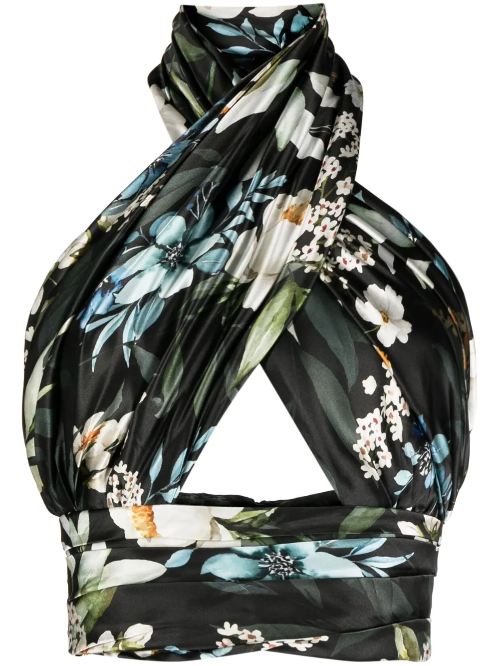 

Топ Gardenia с вырезом халтер Bambah, черный