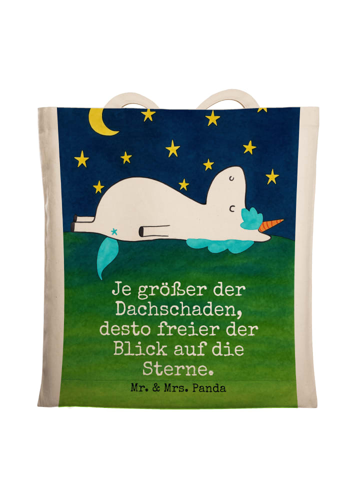 

Mr. & Mrs. Panda Сумка с дизайном «Единорог и звездное небо» белого цвета