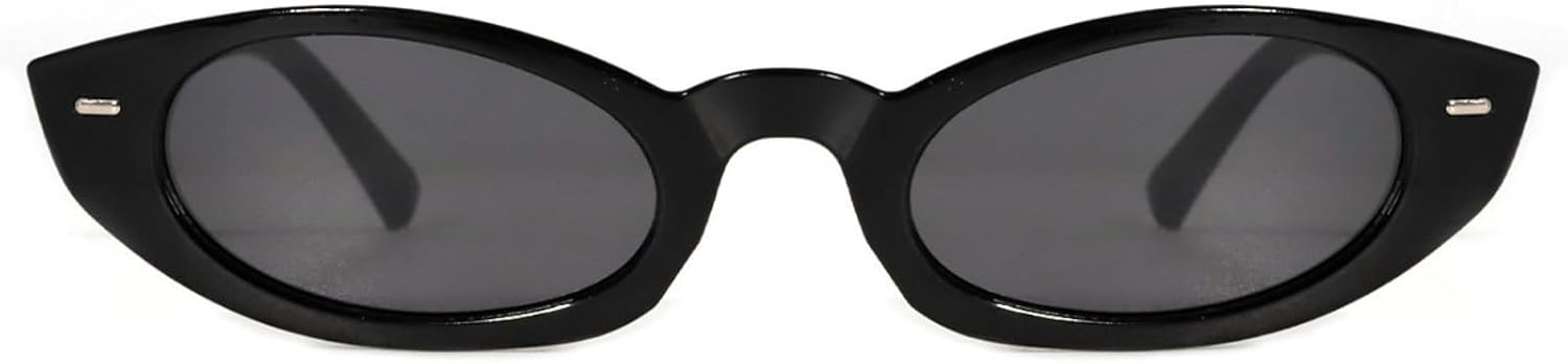 

Солнцезащитные очки Willochra маленького овального размера для женщин и мужчин, винтажные, «кошачий глаз», роскошные, в стиле панк, популярные, с защитой от УФ-излучения UV400, C1