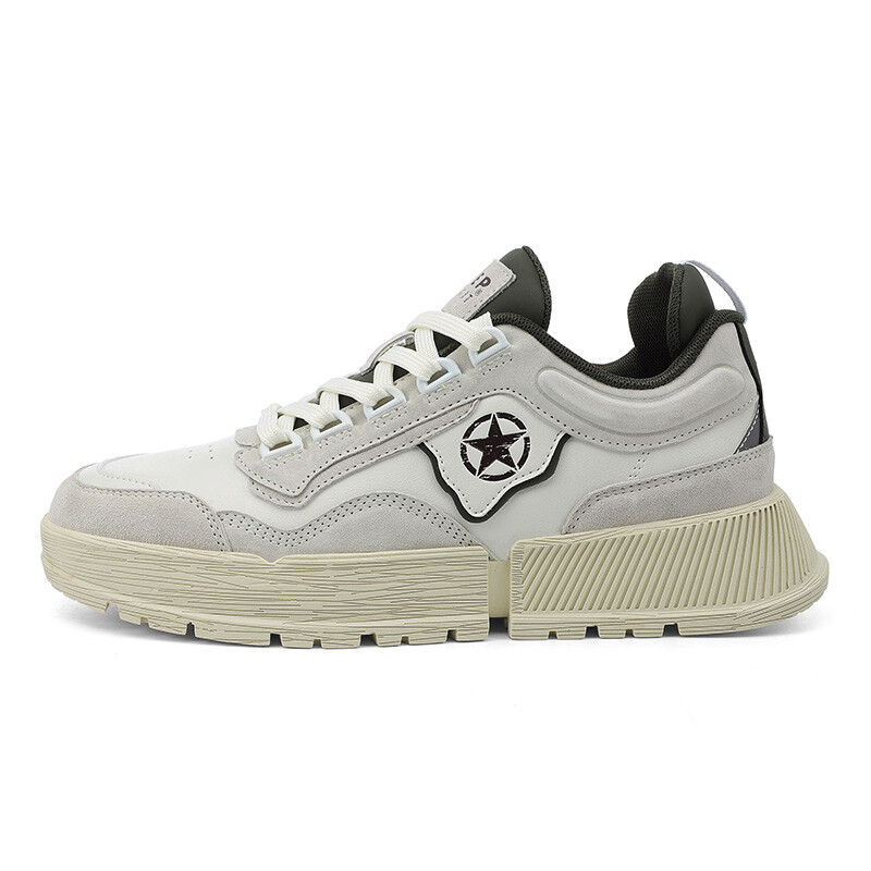 

Кроссовки JEEP SPIRIT Skateboarding Shoes Men Low-top, цвет Natural Deer, Серый, Кроссовки JEEP SPIRIT Skateboarding Shoes Men Low-top, цвет Natural Deer