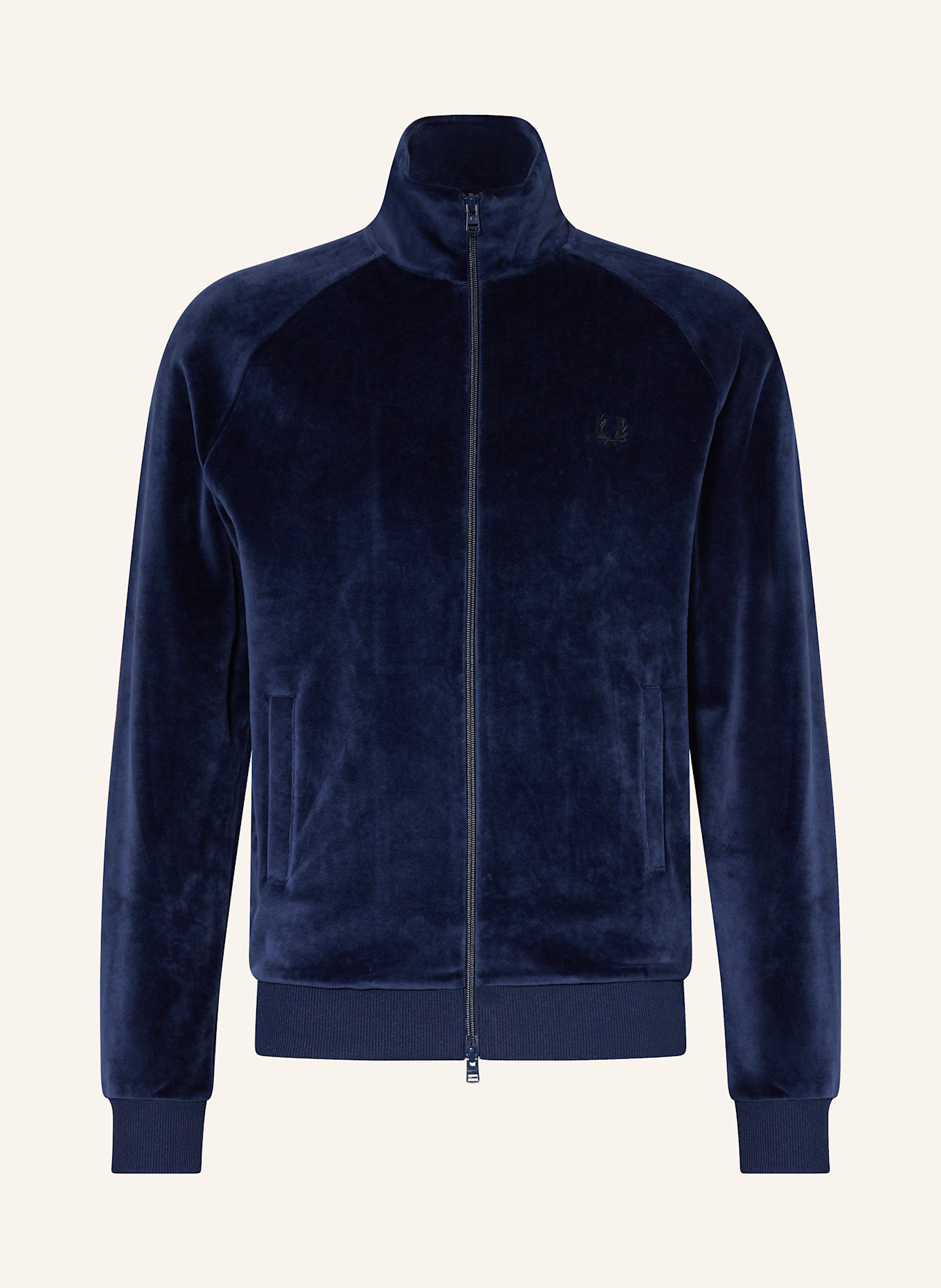 

Велюровая куртка Fred Perry, синий