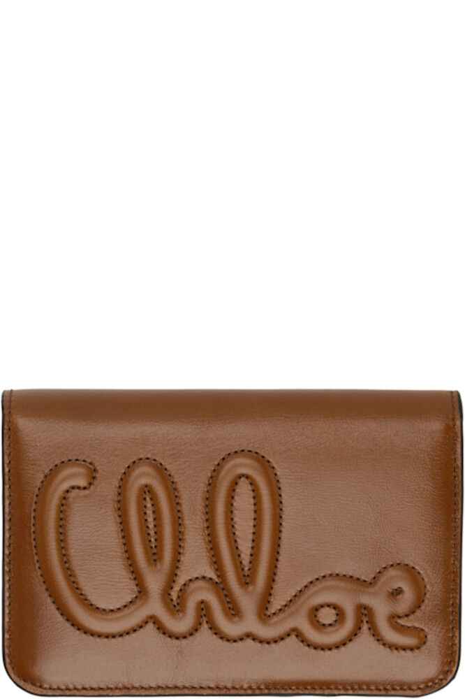 

Двойной кошелек Tan C 'Chloé'