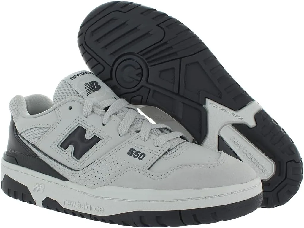 Кроссовки New Balance 550 для мальчиков, белый/серый — фото 4