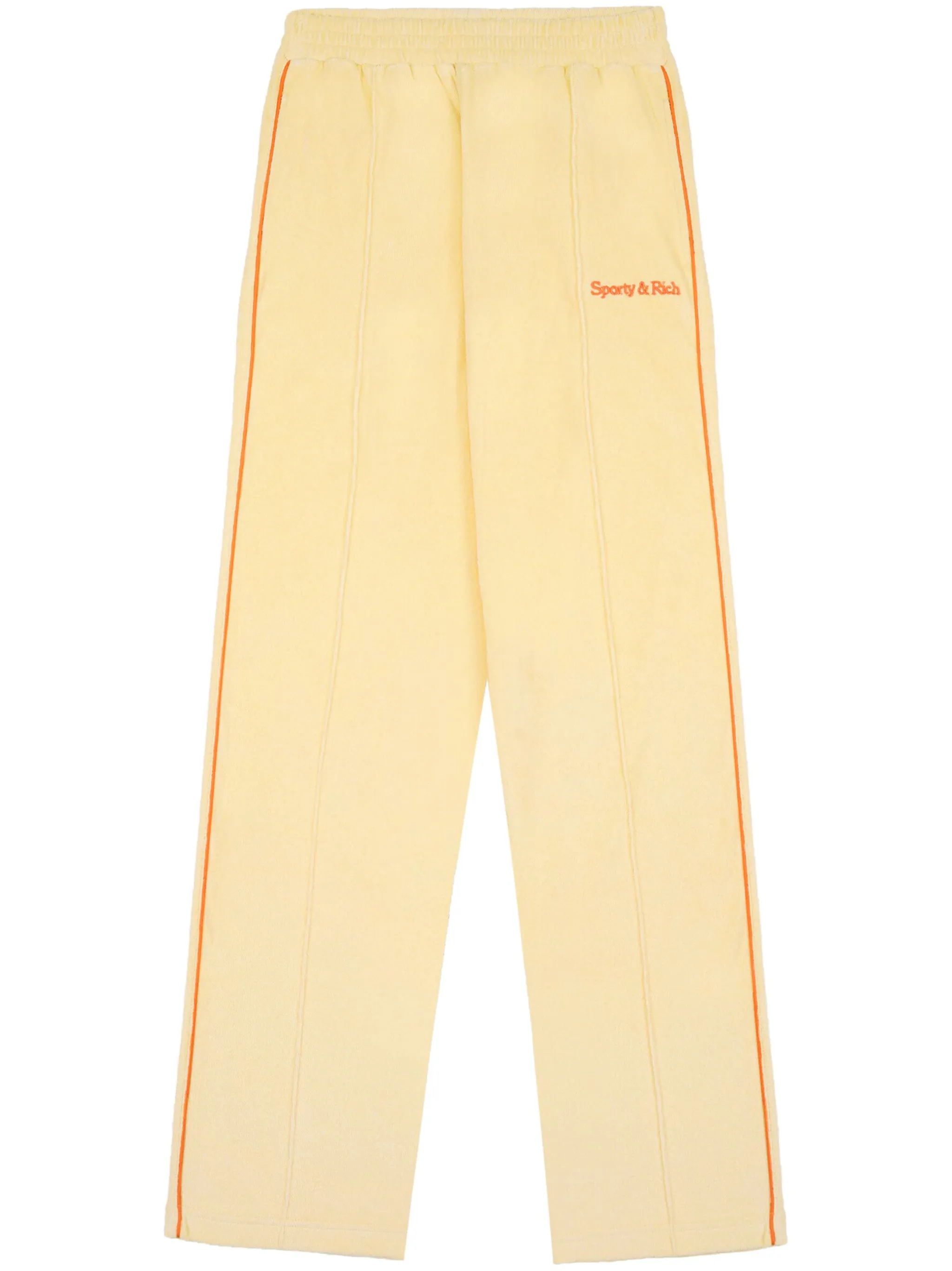 

Спортивные брюки с вышитым логотипом Sporty & Rich, желтый
