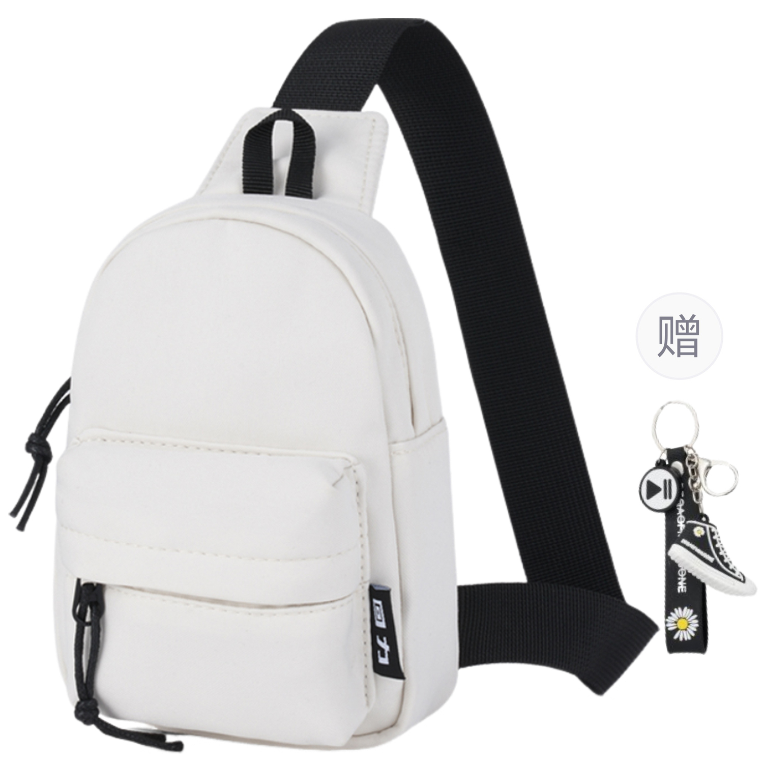 

WARRIOR Нейлоновая сумка-слинг Unisex Black/White