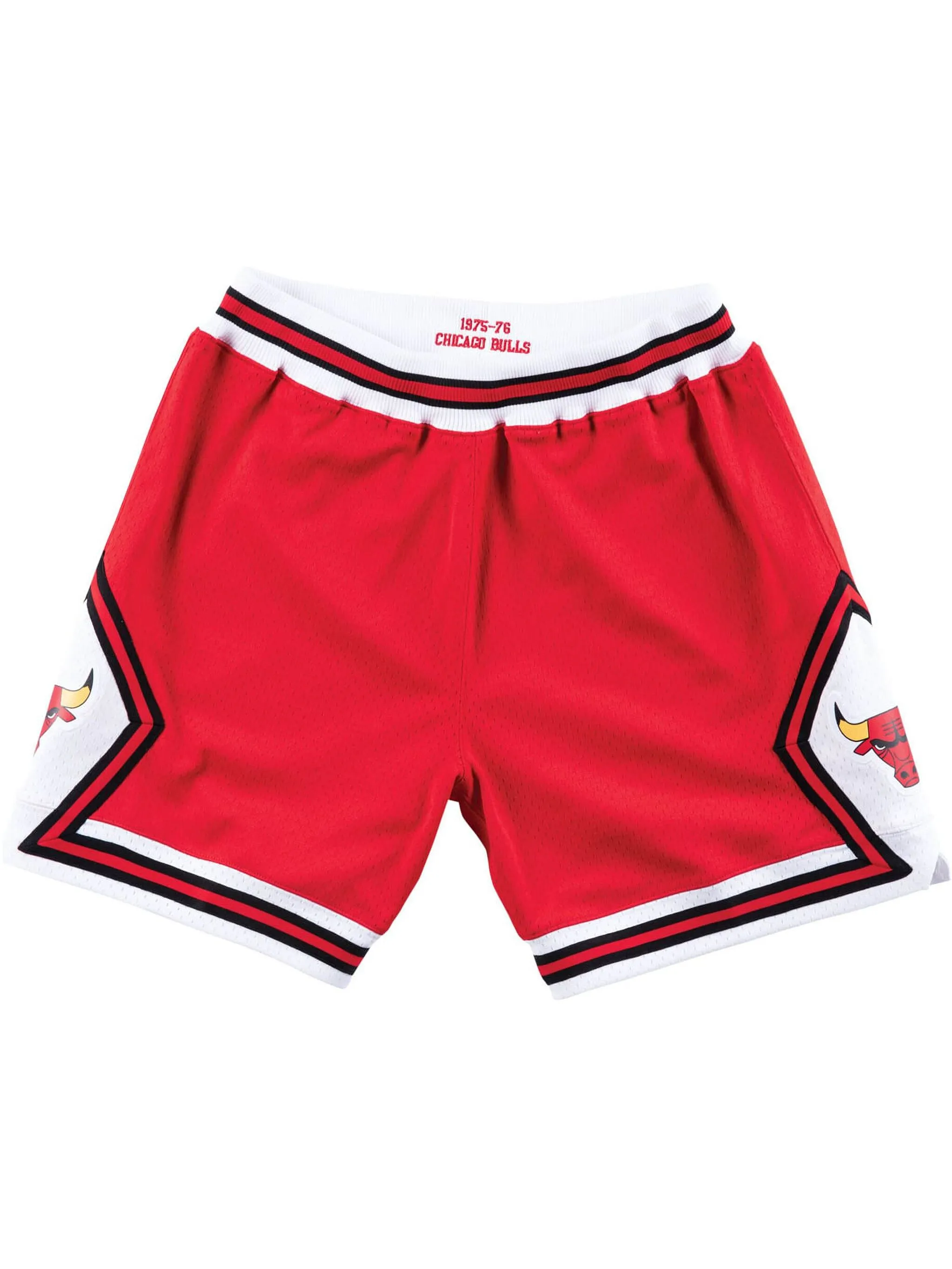 

Шорты Chicago Bulls Authentic Road Basketball (1975-76 годы) Mitchell & Ness, красный