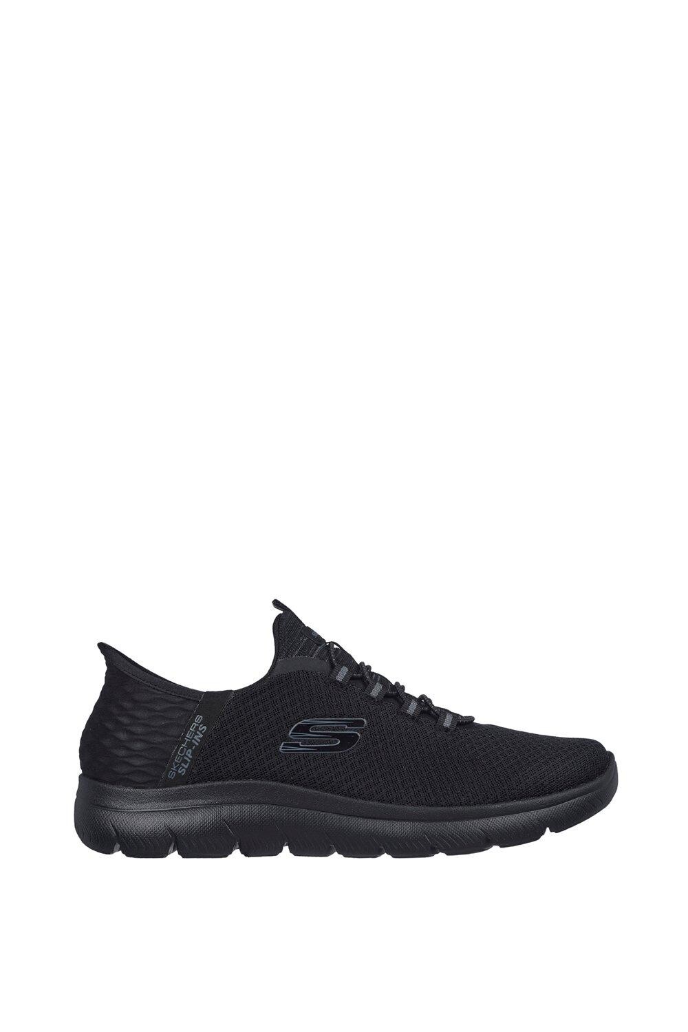 

Кроссовки Summits Slip In Lace Black Debenhams, черный