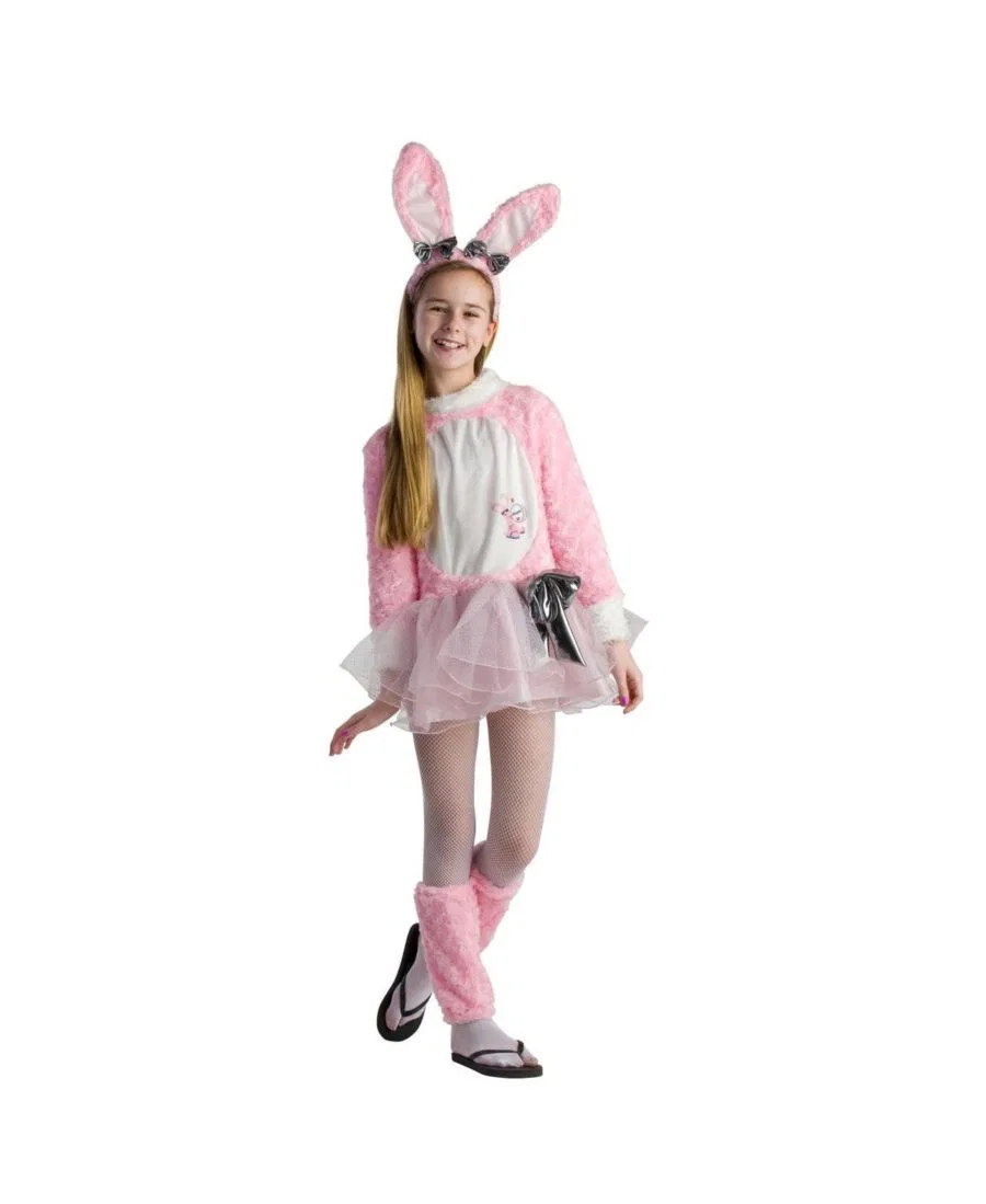Костюм пасхального кролика Energizer для девочек Dress Up America, розовый
