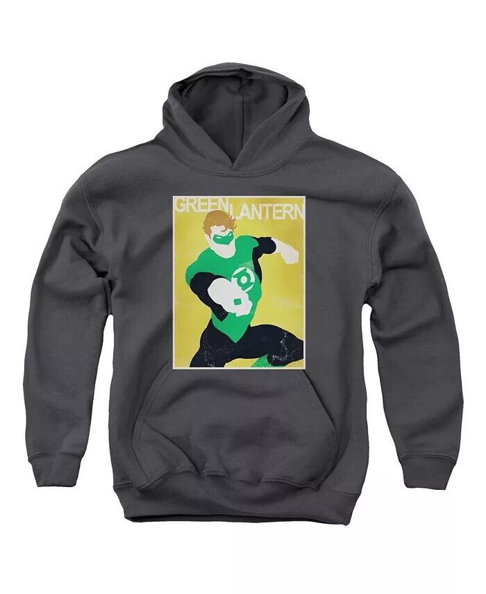 

Мальчики Молодежь Простой Gl Плакат Пуловер Толстовка / Толстовка с капюшоном DC Comics, серый