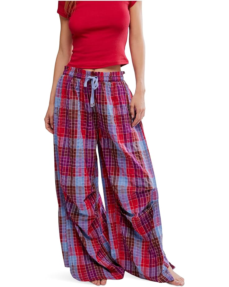

Женские брюки Free People Find The Time Lounge, Maroon Combo