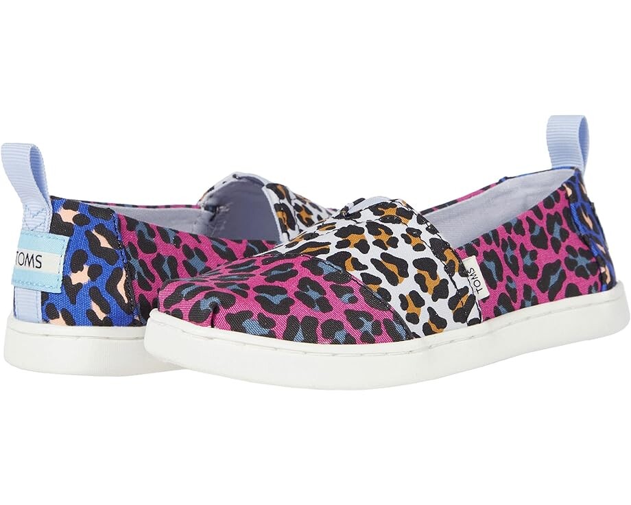 

Лоферы Toms Leopard Color-Block Alpargata, мульти