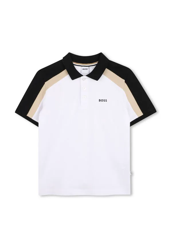 Рубашка-Поло с коротким рукавом Boss Kidswear, White