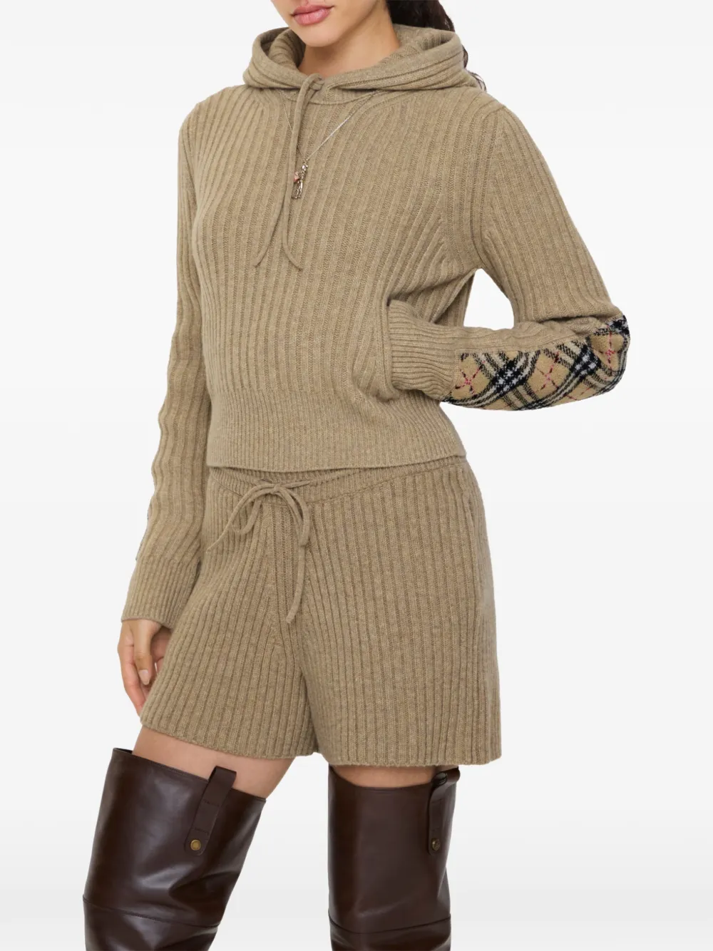Толстовка Burberry, женские, бежевый — фото 2