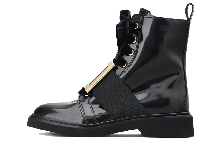 Roger Vivier Ботильоны Viv' Rangers женские, черные