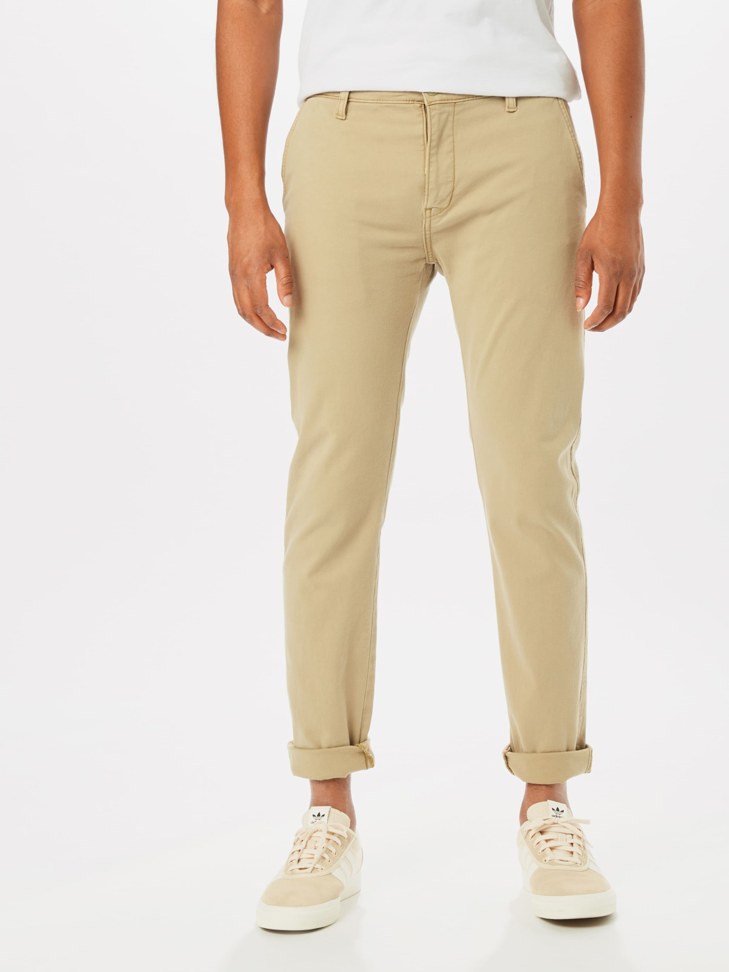 LEVI'S  Брюки чинос Slim fit 'XX Chino Slim II' в бежевом цвете — фото 2
