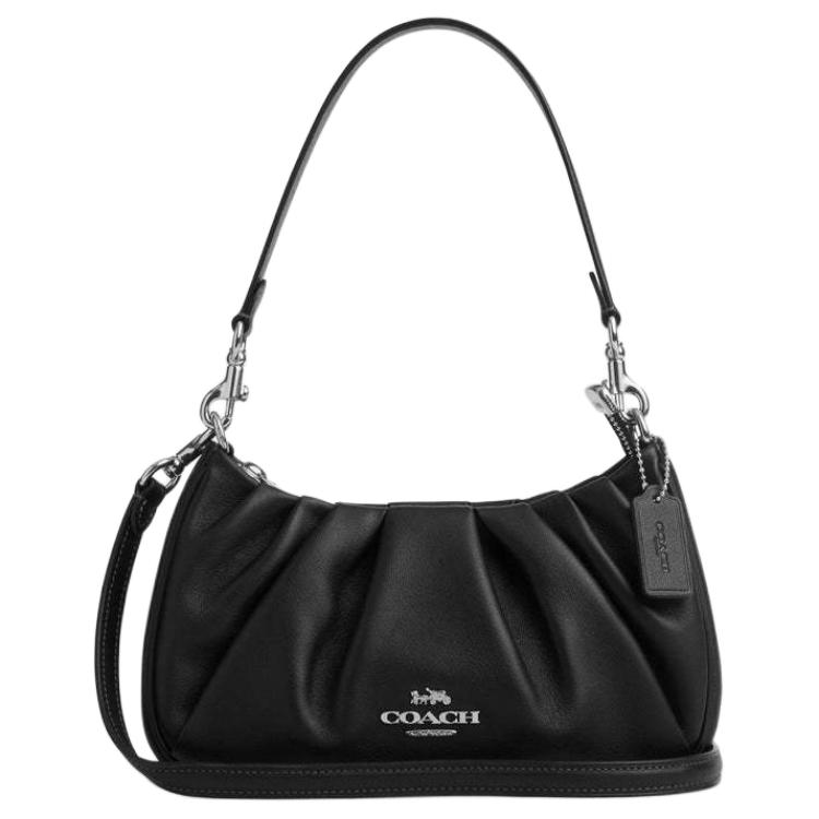 

Сумка через плечо Teri из телячьей кожи, средний размер, женская, черная COACH