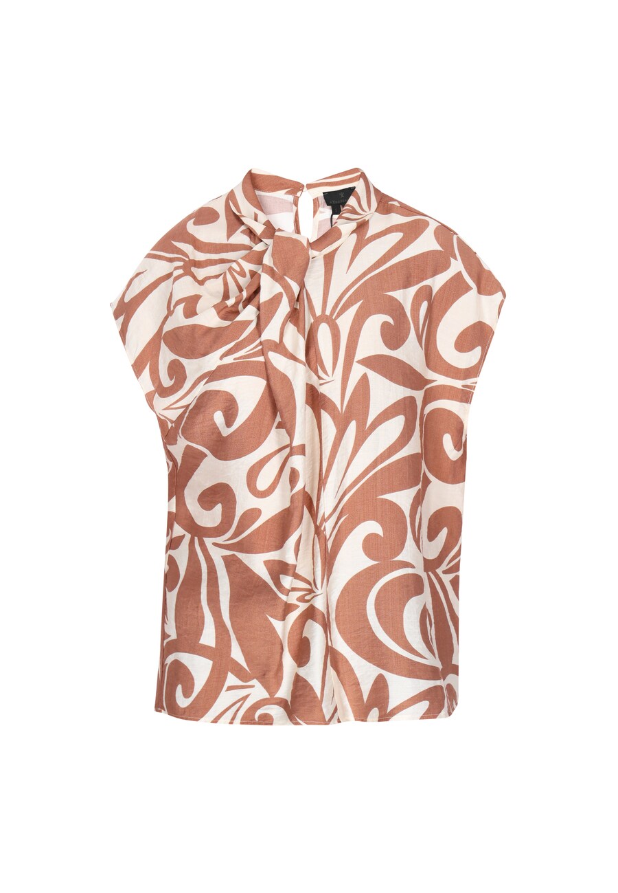 

Блуза DreiMaster Klassik Classic Look, кэмел