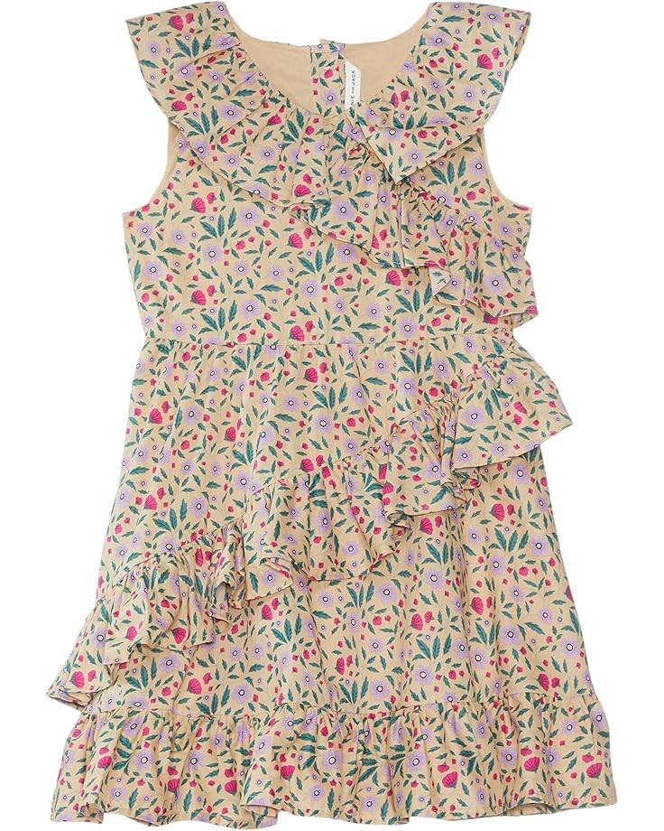 

Платье Janie and Jack Tan Floral Dress, цвет Natural