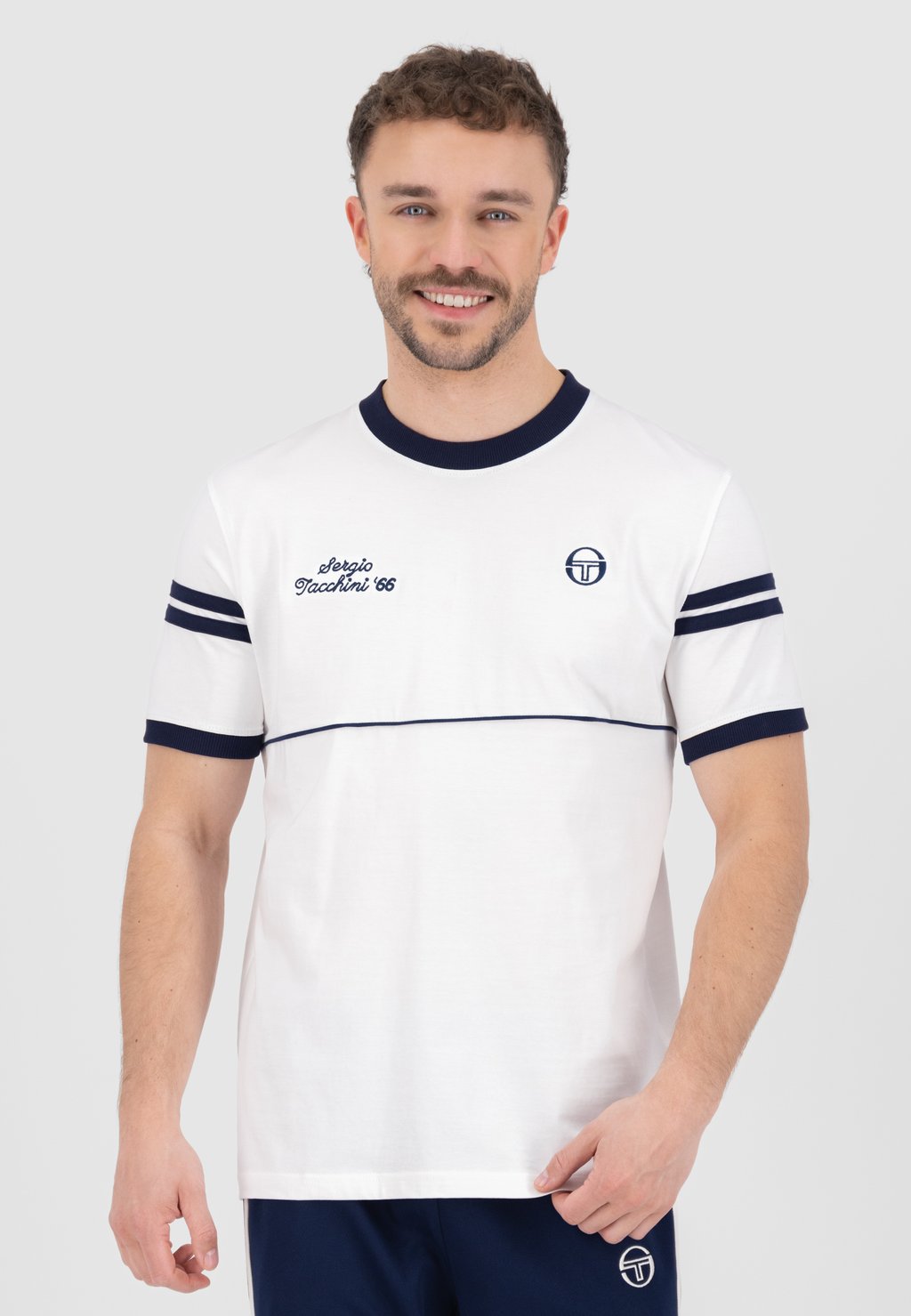 

Футболка с принтом ORION DAVIS Sergio Tacchini, белый