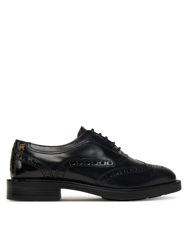 Туфли оксфорды Brogue FW0FW08818 Tommy Hilfiger, черный
