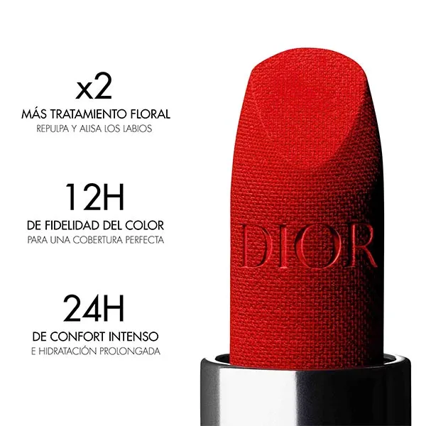Губная помада Rouge Dior Dior, цвет nude style aterciopelado — фото 3