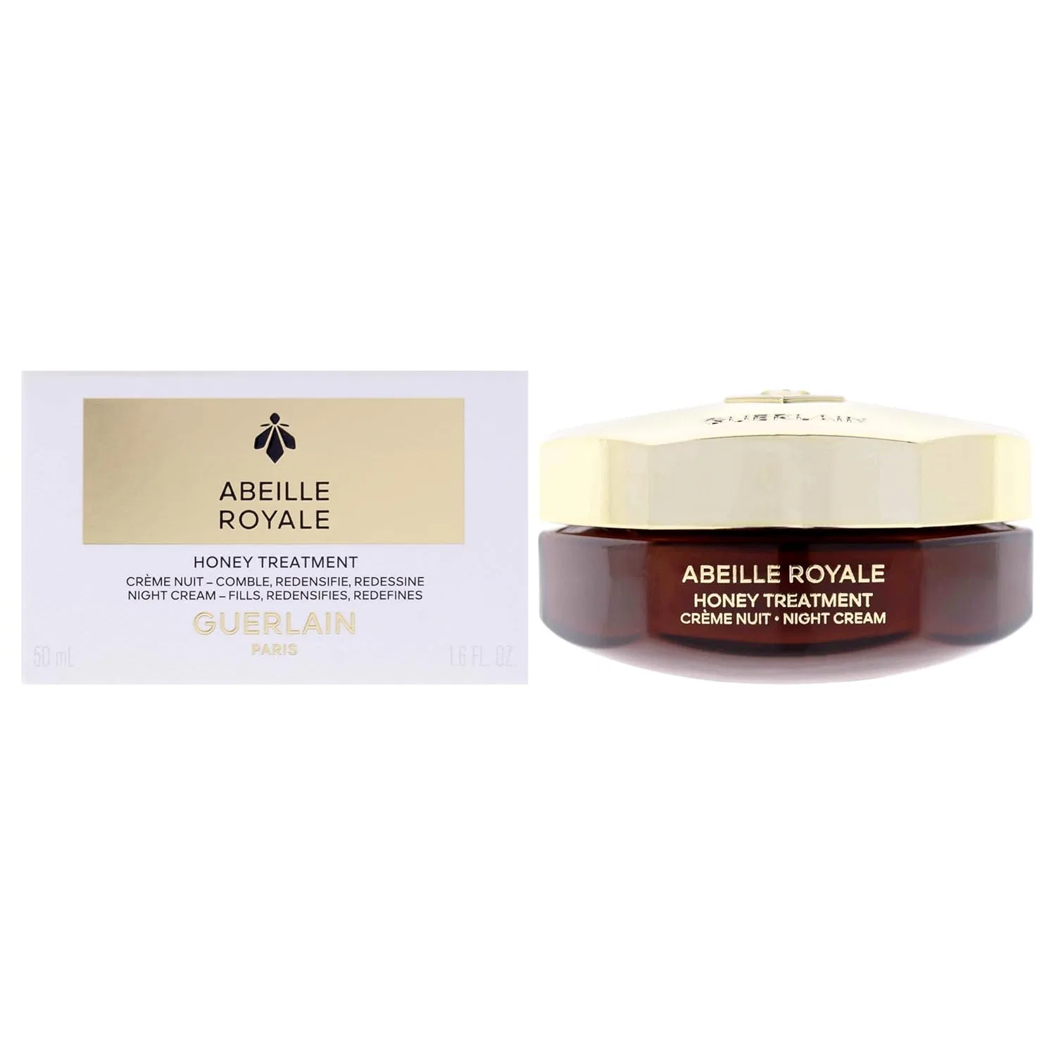 Крем для лица Guerlain — Ночной «Abeille Royale Honey Treatment» от, 50 мл