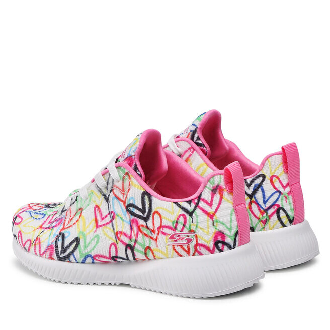 Кроссовки Skechers Starry Love 117092/WMLT White/Multi, белый цвет — фото 3