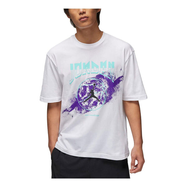 

Футболка Air Jordan Sport 85 Logo T-Shirt 'White', белый