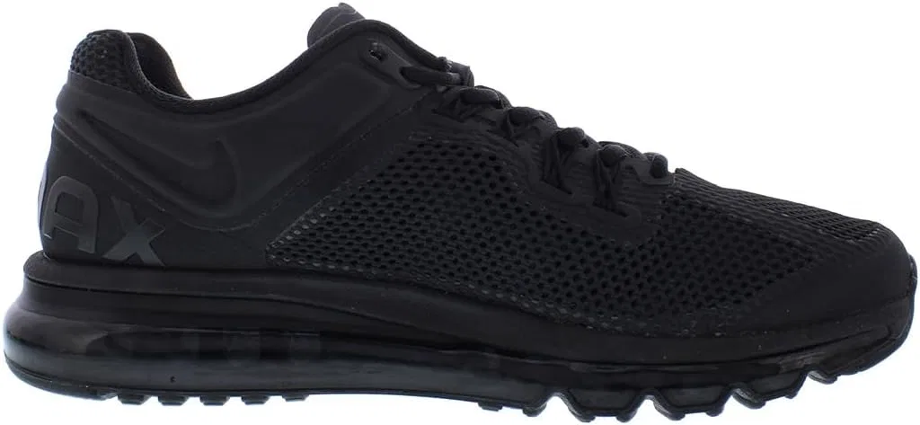 Мужские кроссовки Nike Air Max 2013 Na4 на шнуровке, Black — фото 3