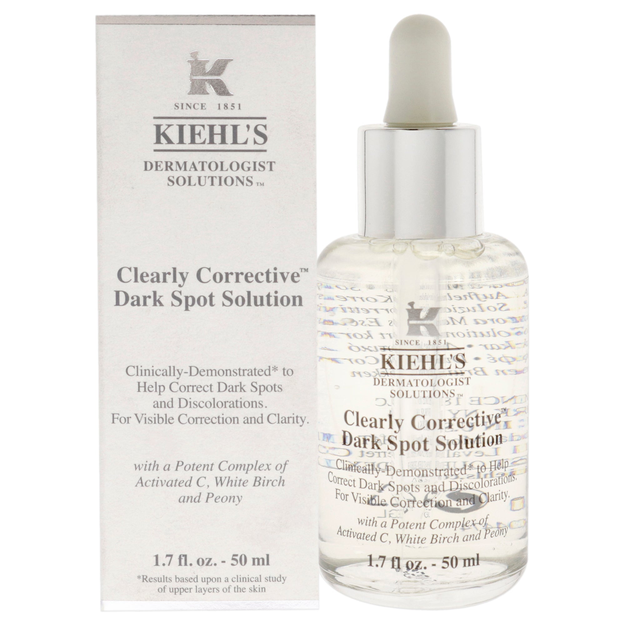 

Корректирующее средство от темных пятен Clearly Corrective от Kiehls для мужчин и женщин - 1,7 унции средства от темных пятен Kiehls, 1.7 Oz