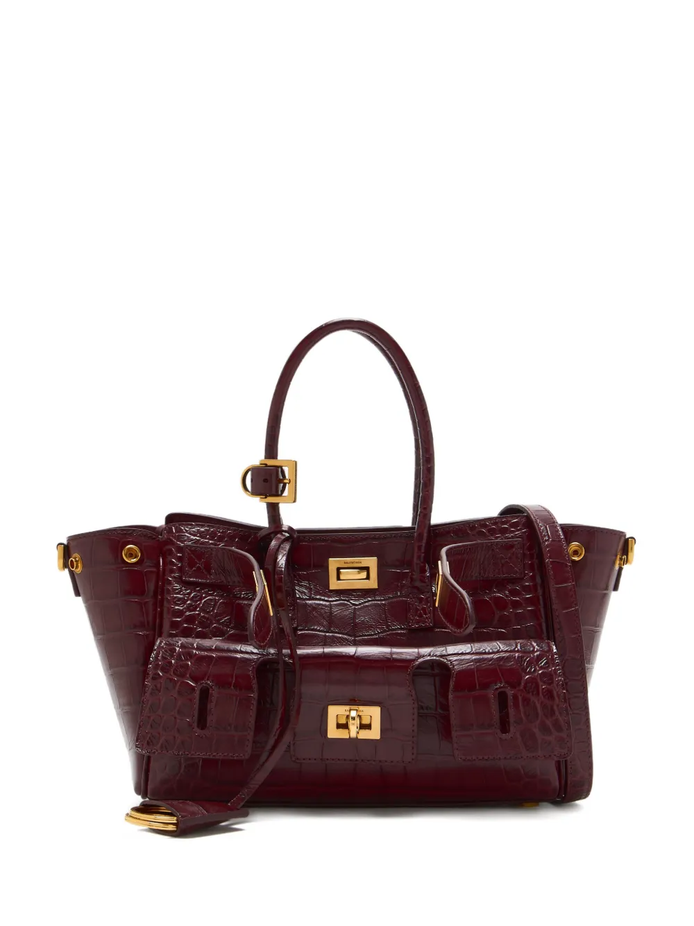

Мини-сумка Bel Air с тиснением BALENCIAGA, красный