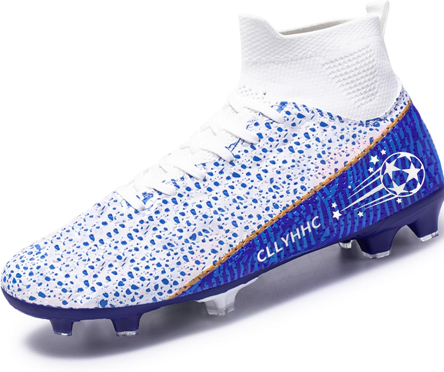 

Мужские футбольные бутсы для тренировок и игр на искусственном/натуральном газоне, и для зала, профессиональные кроссовки для женщин Cllyhhc, белый