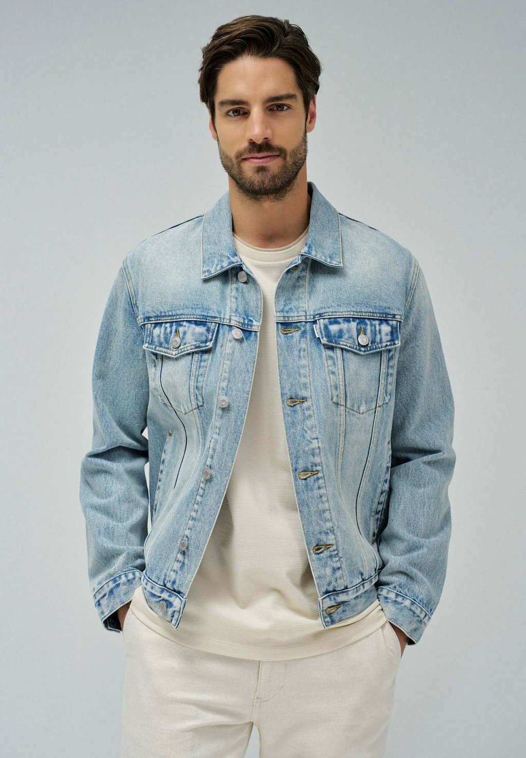 

Джинсовая куртка REGULAR Salsa Jeans, синий