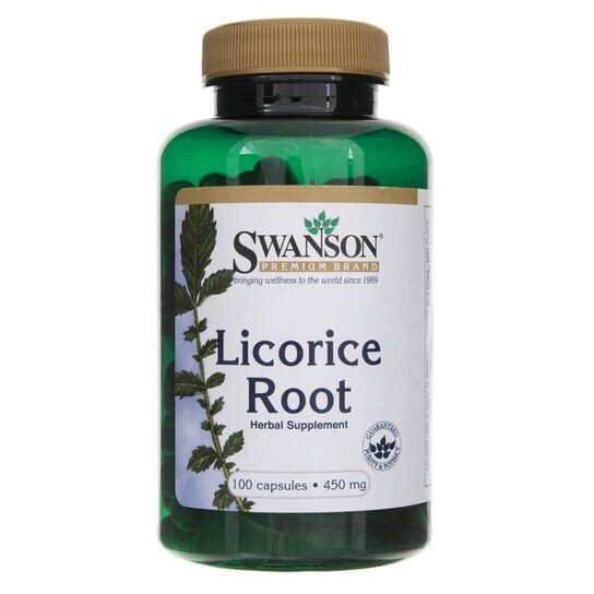 

Swanson, Licorice Root, солодка 450 мг, 100 капсул
