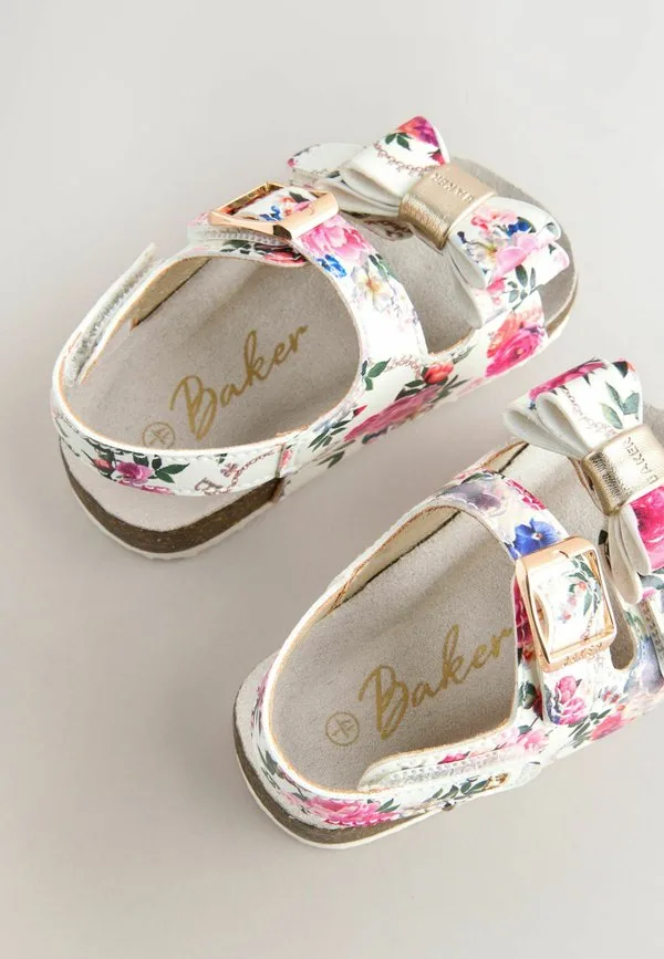 Детские туфли с мягкой стелькой стандартного размера Baker By Ted Baker, Floral — фото 3