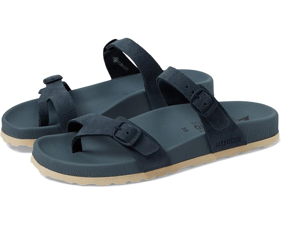 

Сандалии Mephisto Kristal, цвет Deep Blue Suede