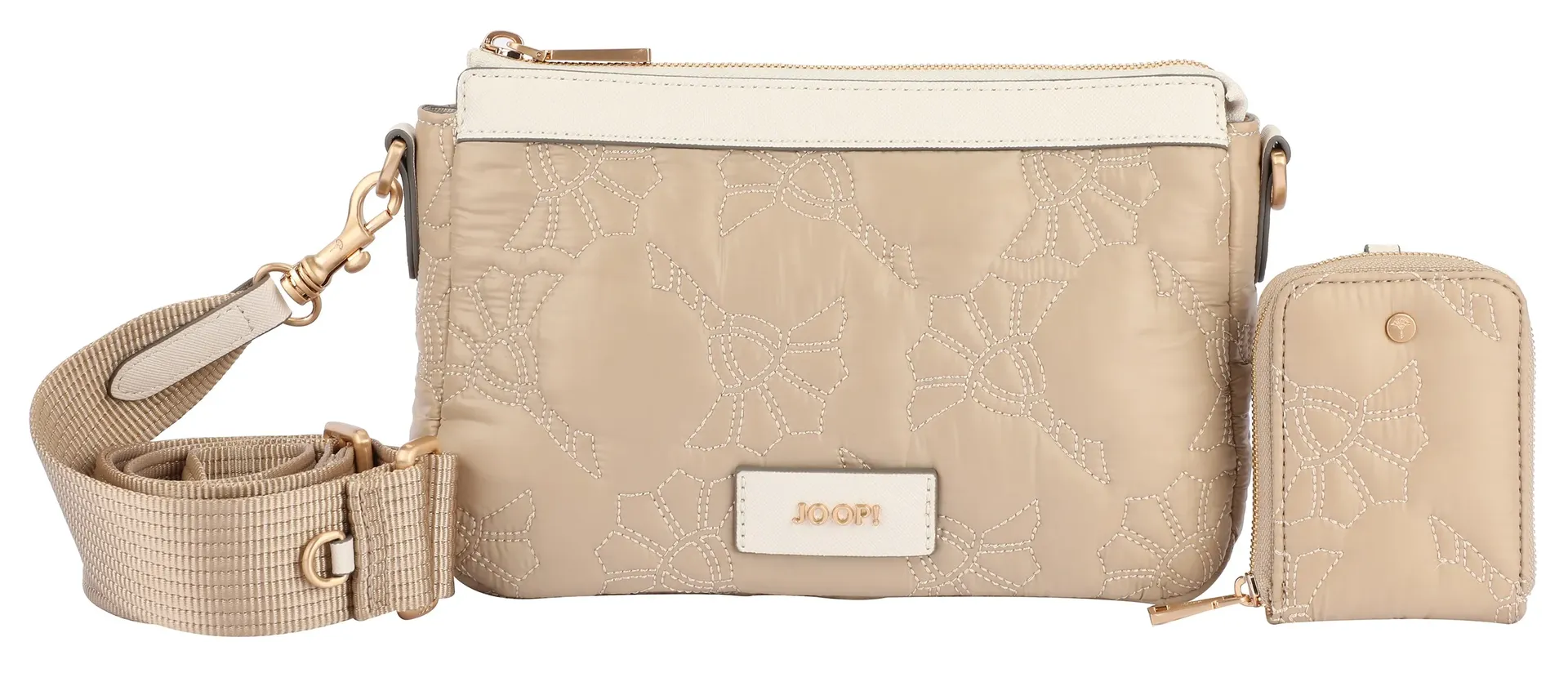 

JOOP! Сумка через плечо "Ricamo Jasmina Holderbag Shz", бежевый