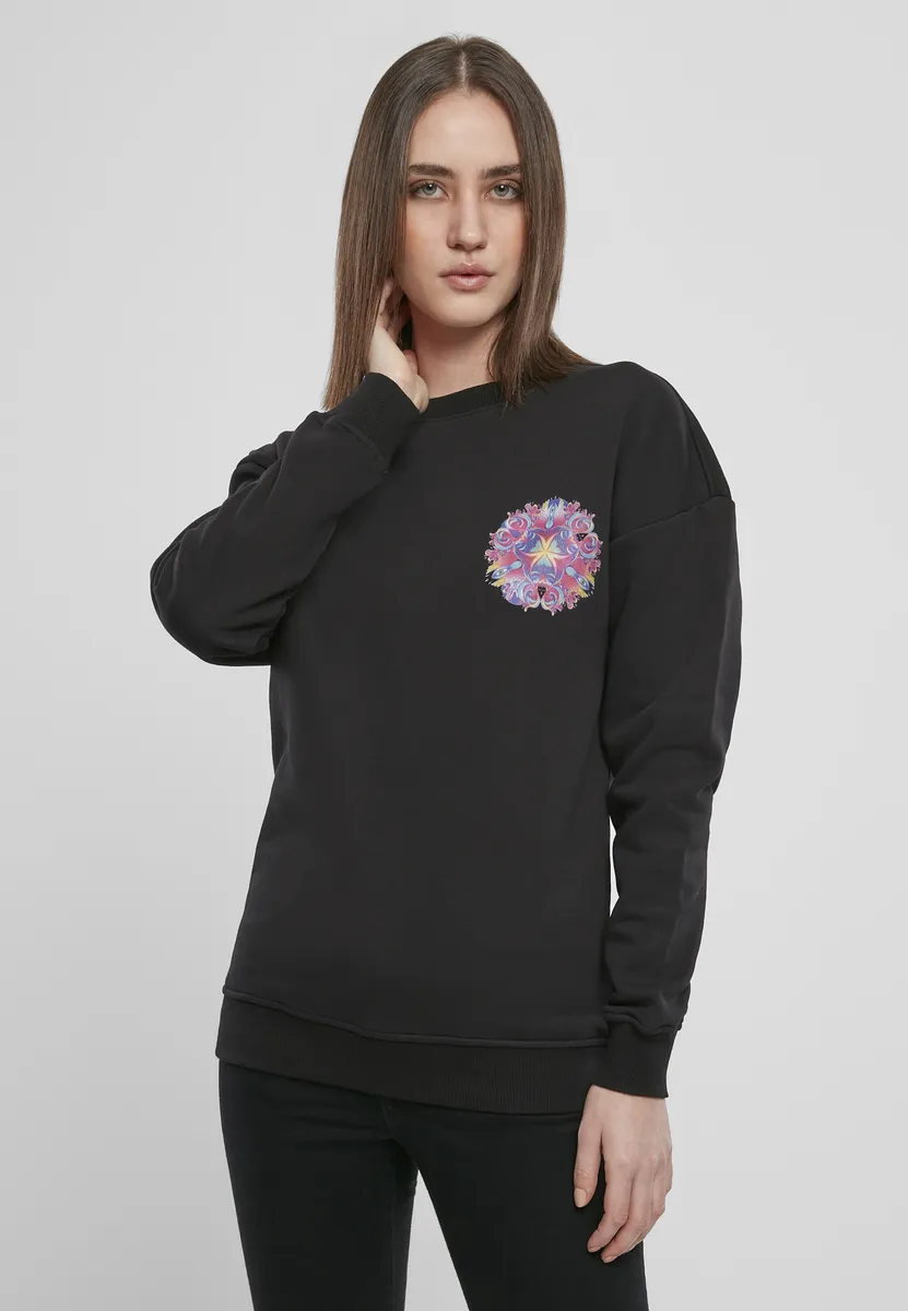 

Свитер MisterTee "MisterTee Женский женский Psychadelic Mandala Crewneck", черный