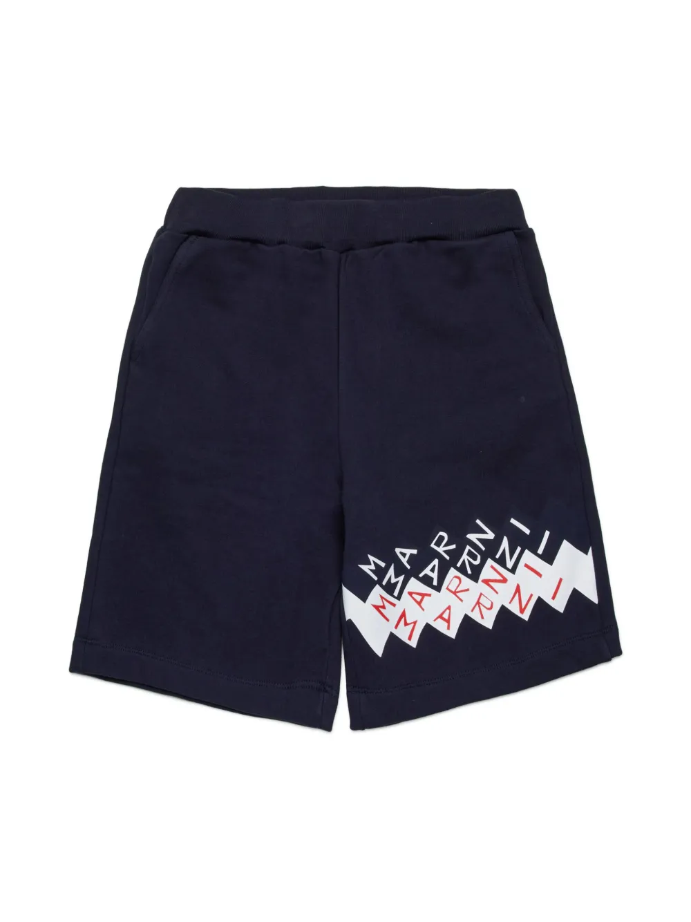 

Спортивные шорты с логотипом Marni Kids, синий