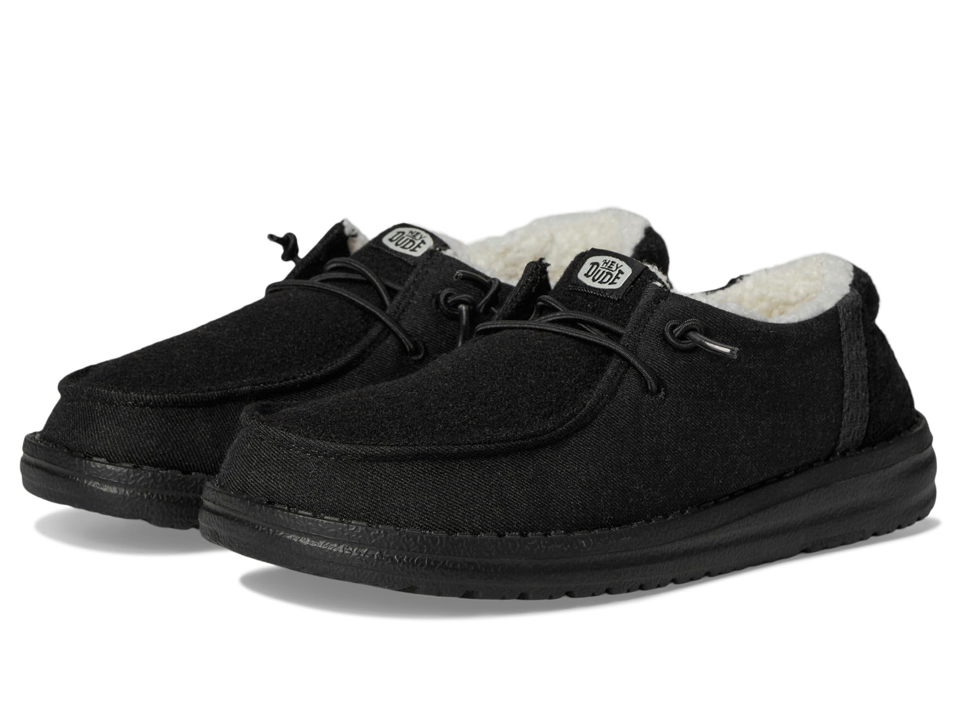 

Кроссовки Hey Dude Kids Wendy Brushed Cozy, черный