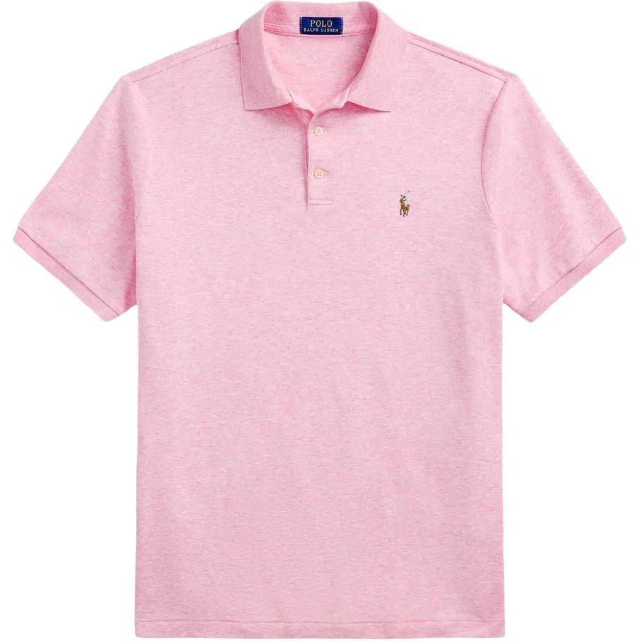Поло из хлопка slim-fit Polo Ralph Lauren, Pink