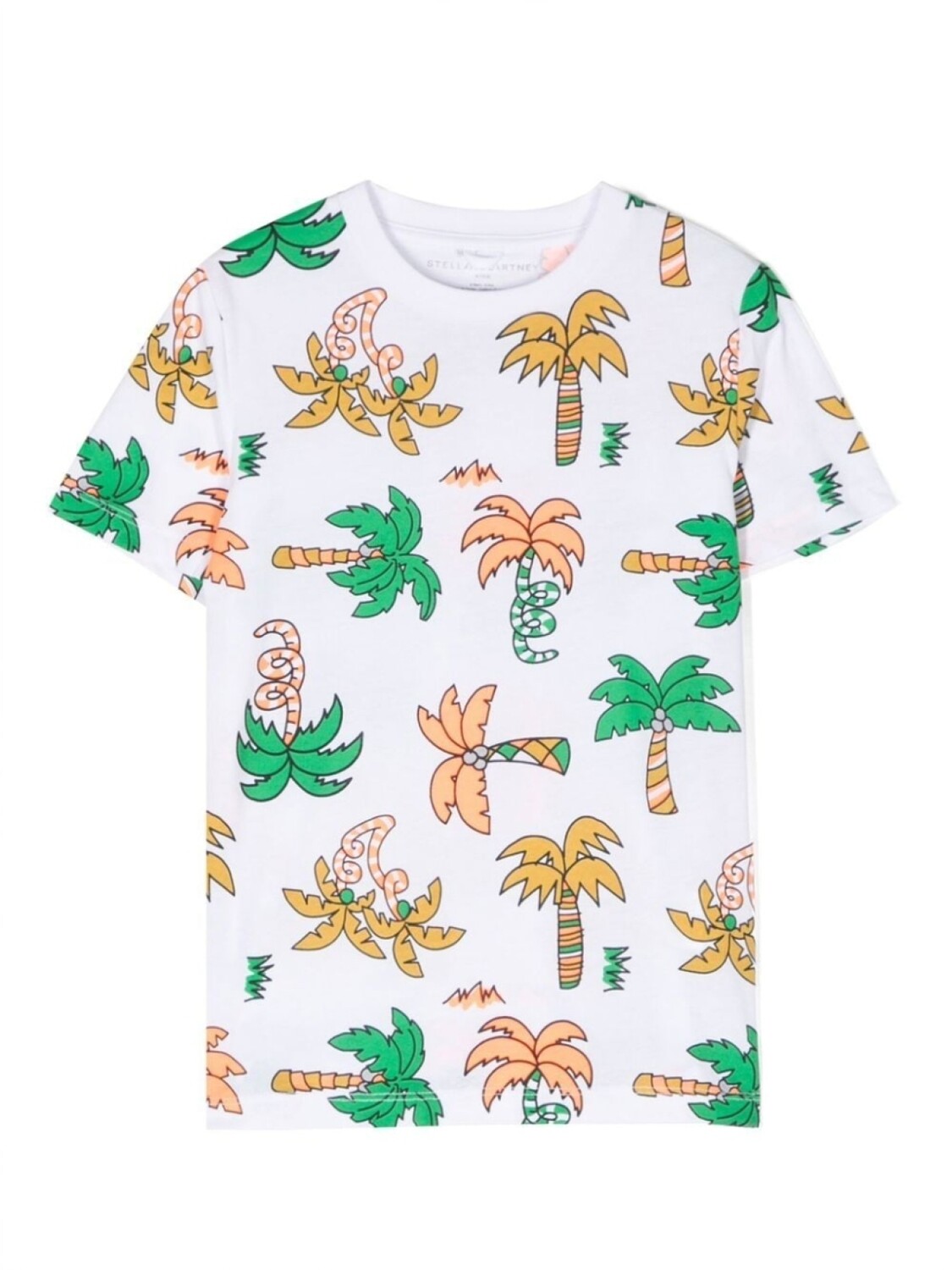 

Stella McCartney Kids футболка с принтом, белый