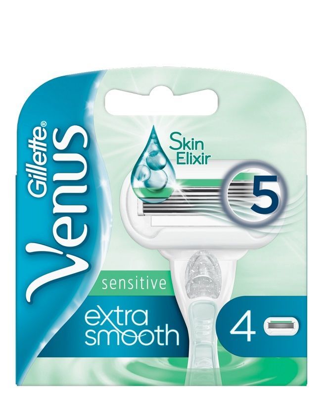 

Gillette Venus Extra Smooth Sensitive картриджи для бритвы, 4 шт.