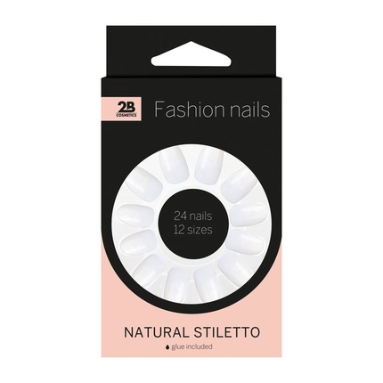 

Nails Natural Stiletto — идеально для стильного маникюра 2b
