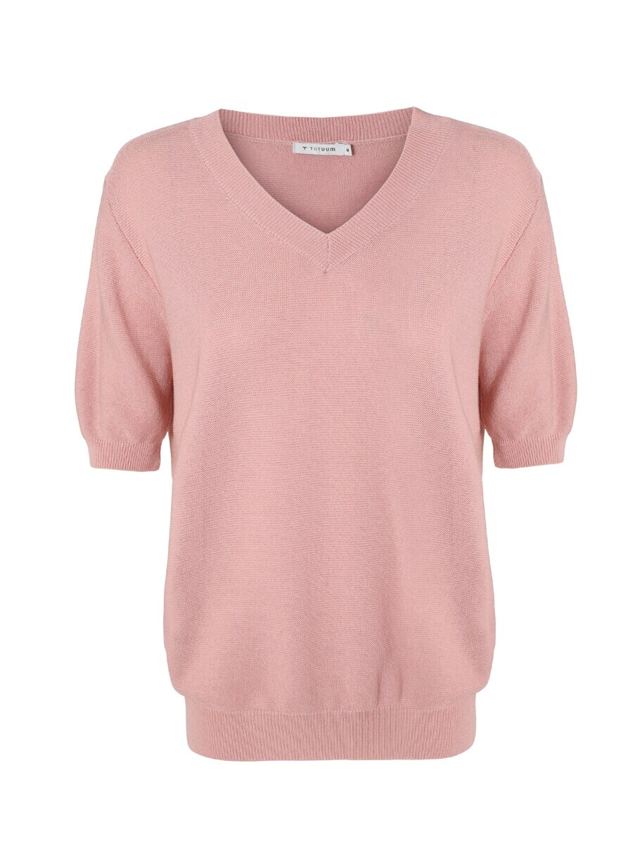 

Тонкий вязаный свитер TATUUM Sweater Fokia, светло-розовый